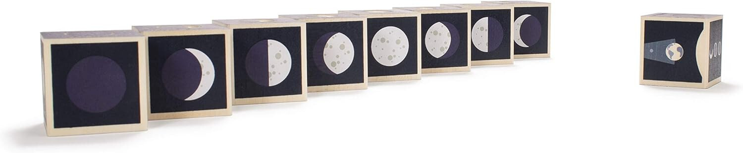 Uncle Goose Moon Phase Blocks – Made in America