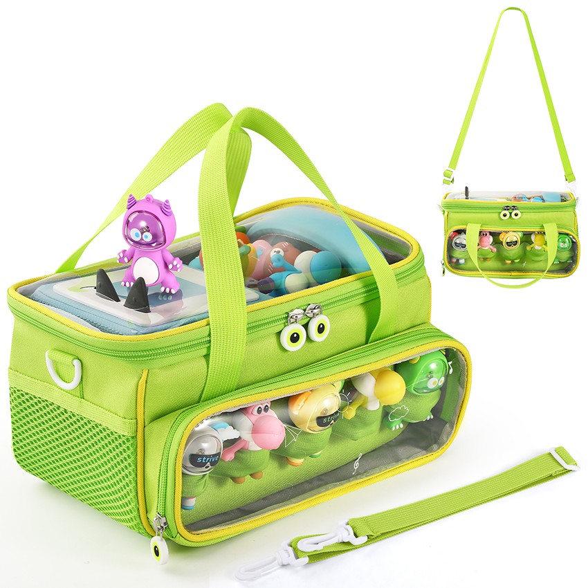 Transparent Lid Storage Bag Carrying Case Organizer Pouch For TONIEBOX Starter