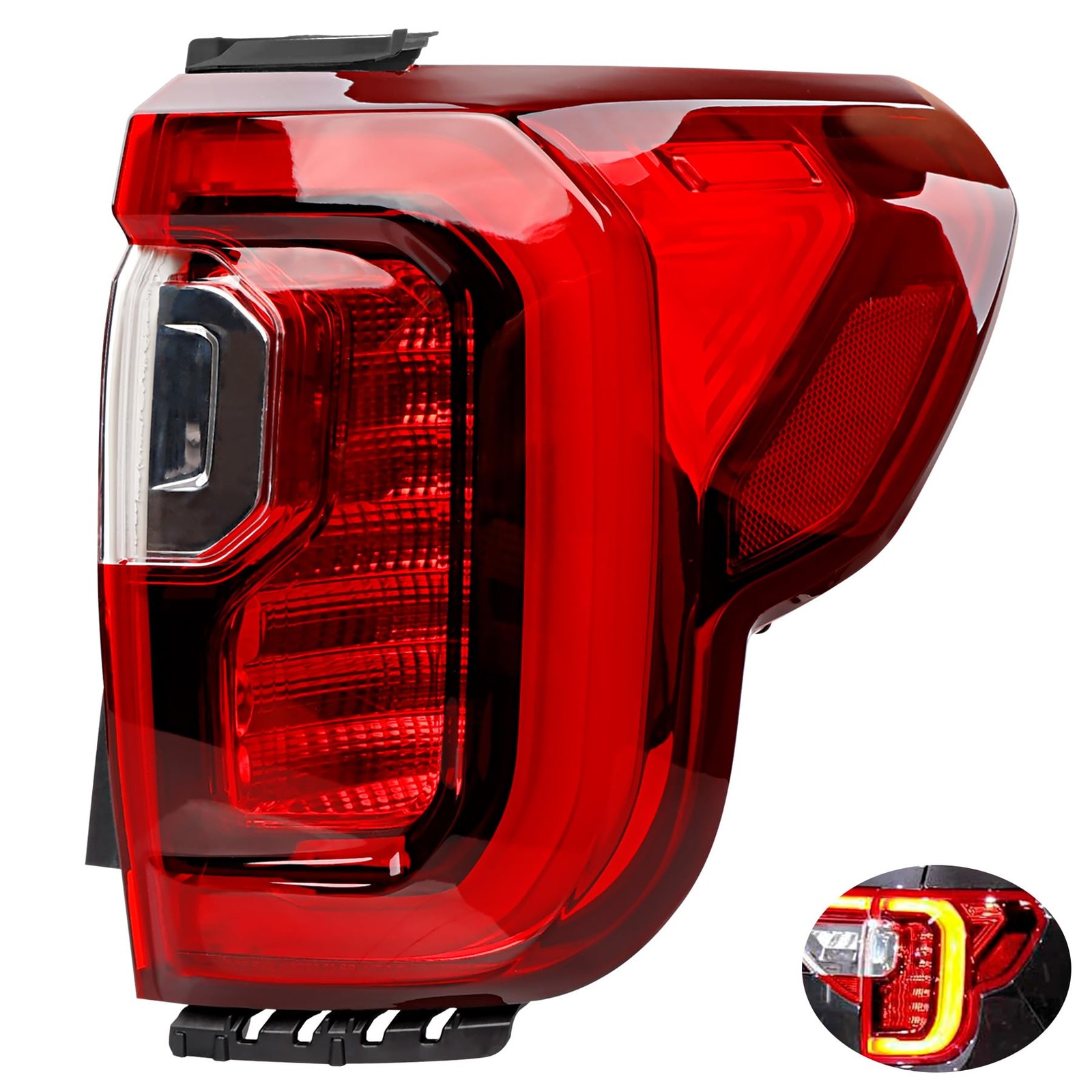 Misakomo LED Tail light Right Compatible with 2020-2023 GMC Acadia SL SLE SLT