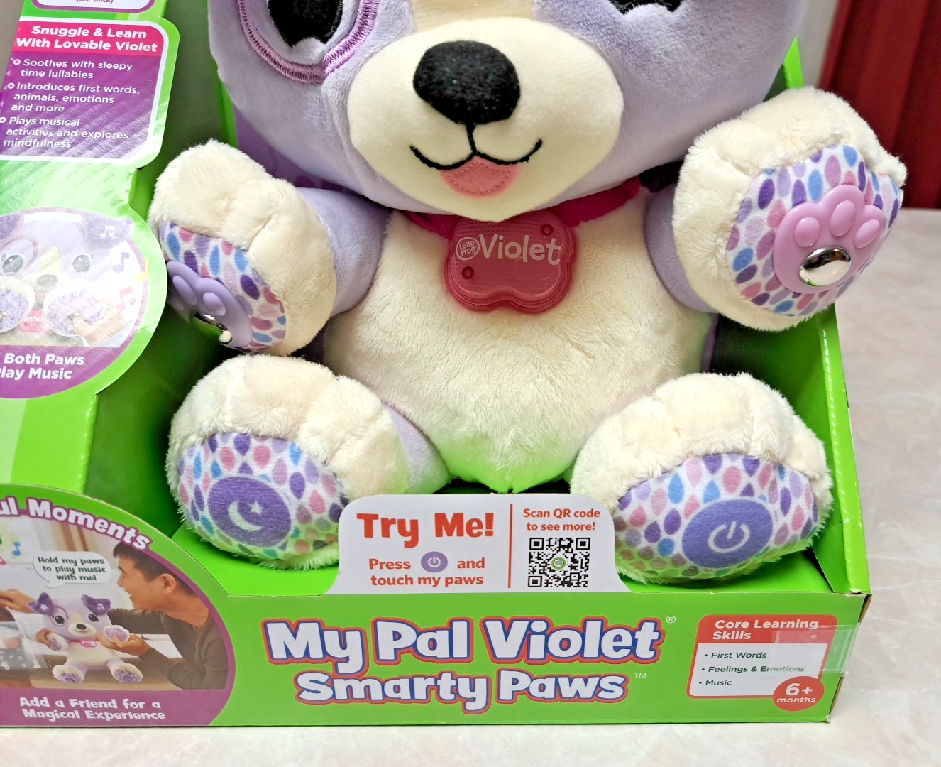 LeapFrog My Pal Violet Smarty Paws – Model 6150 – Item 80-615060 – NIB Brand New