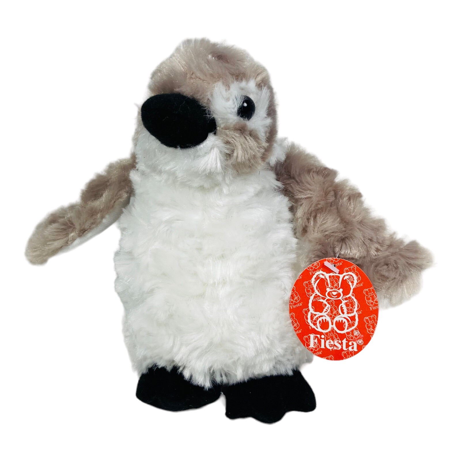 Fiesta Gray Baby Penguin Plush Animal Toy Super Soft 8″ A36282 New With Tag