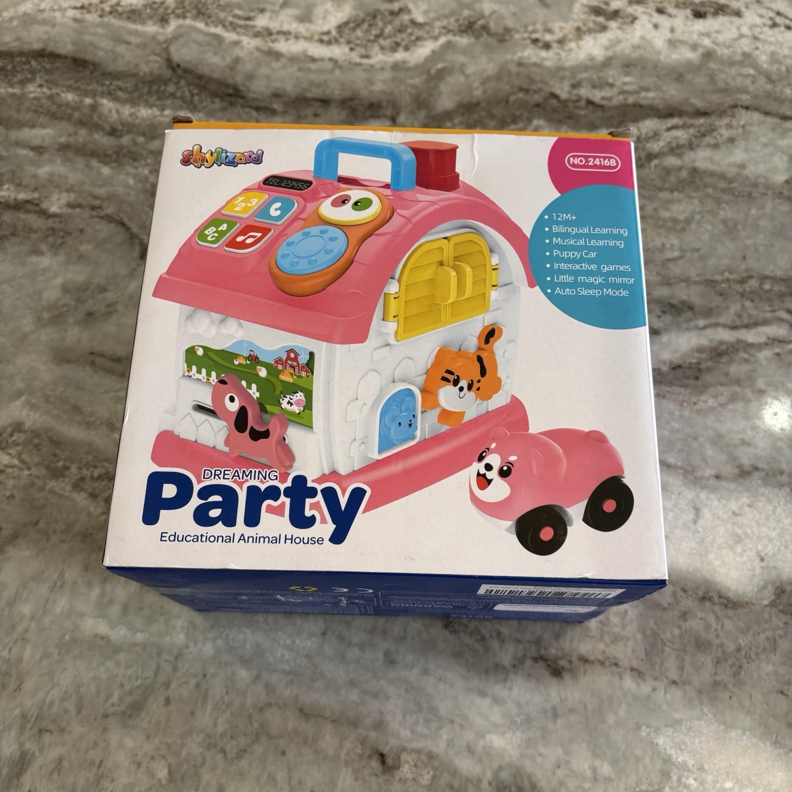 Montessori Educational Animal House Toy Dreaming Party Shylizard No.2416B