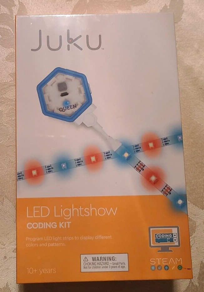 JUKU LED LIGHT SHOW Coding Kit – STEM – Brand New