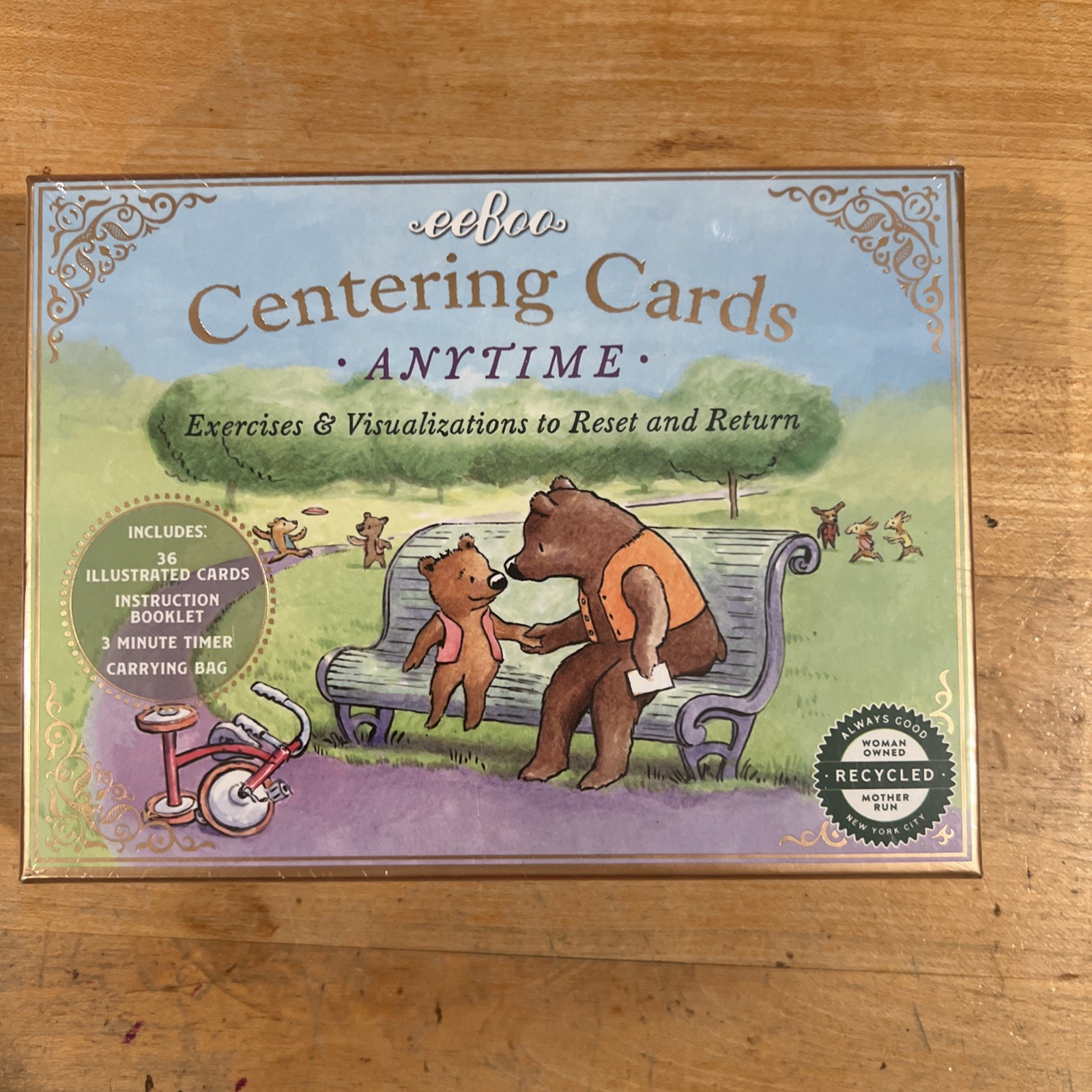 eeBoo Child Centering Cards Anytime Behavior Educational