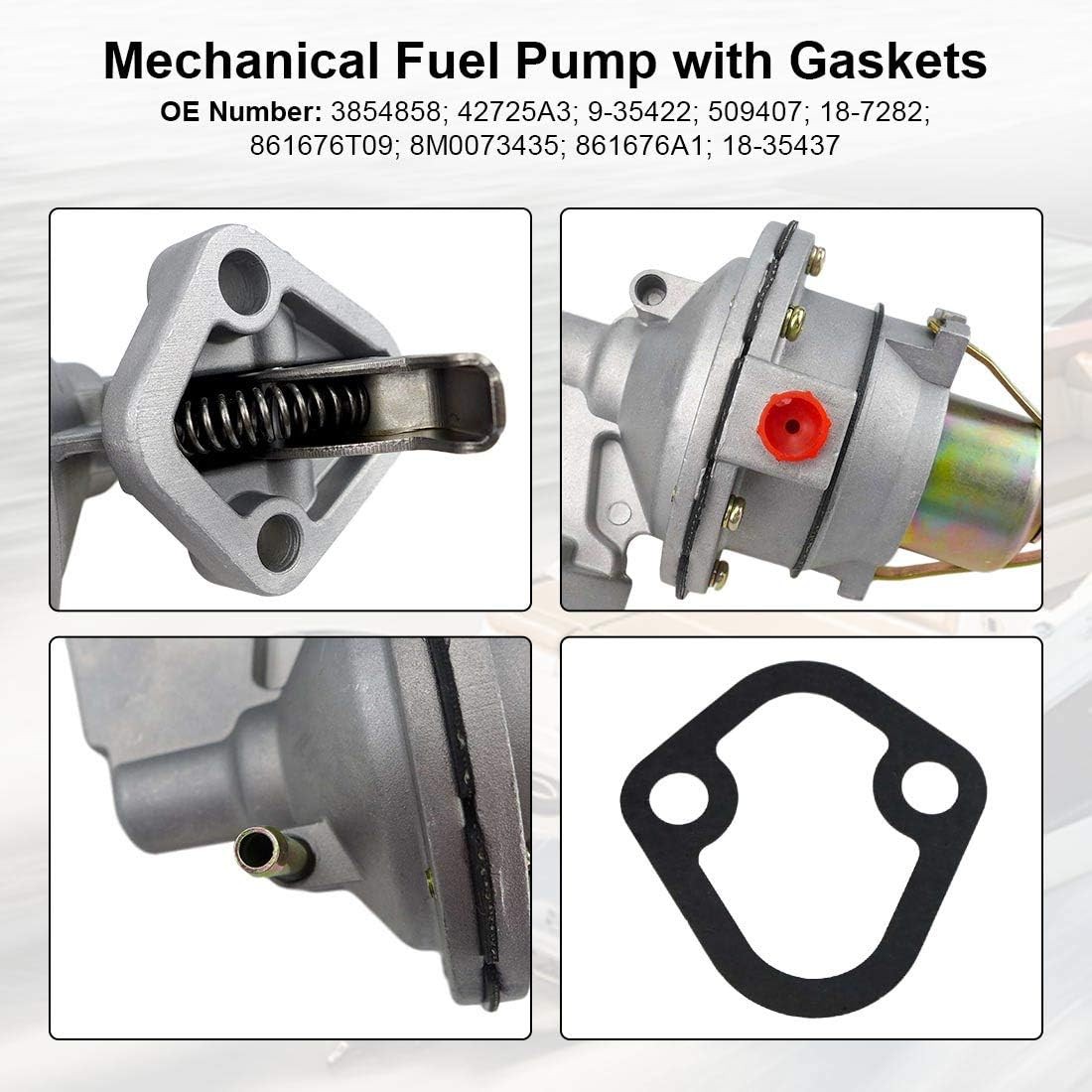 Mechanical Fuel Pump Fits for MerCruiser Mercury Marin MC120 MC165 MC170 MC180 M
