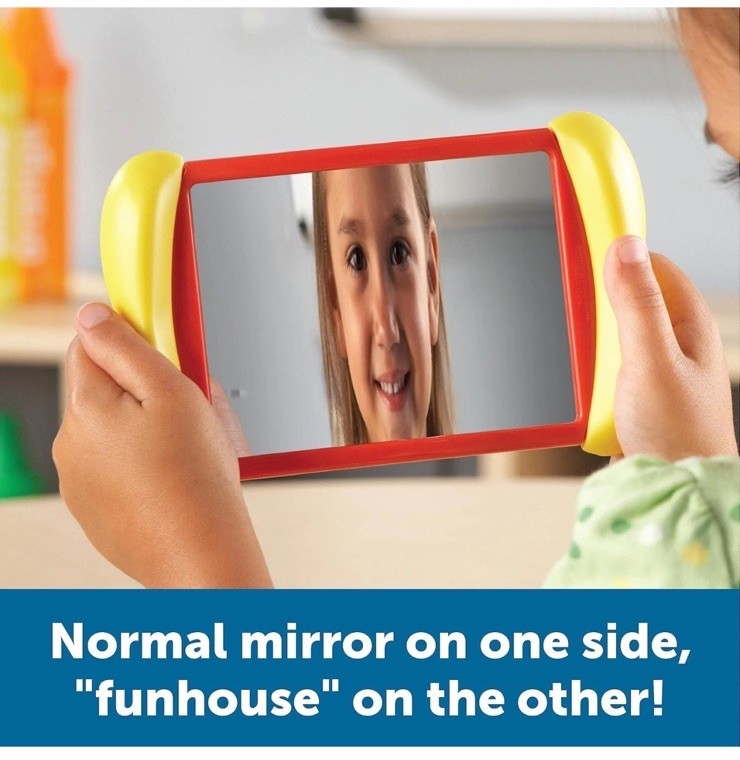 All About Me 2 in 1 Mirrors Sensory Social Learning Toy 18 Months Plus 6 Pcs NEW