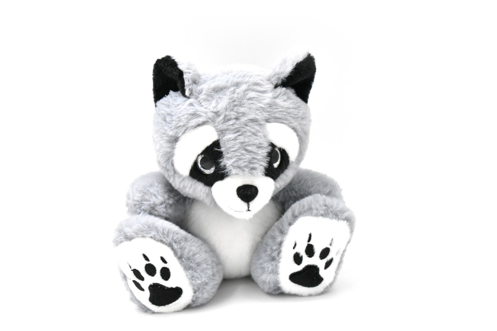 Raccoon, Sitting, Sweet Feet, Realistic Cute Stuffed Animal Plush Toy, 7″ CWG67