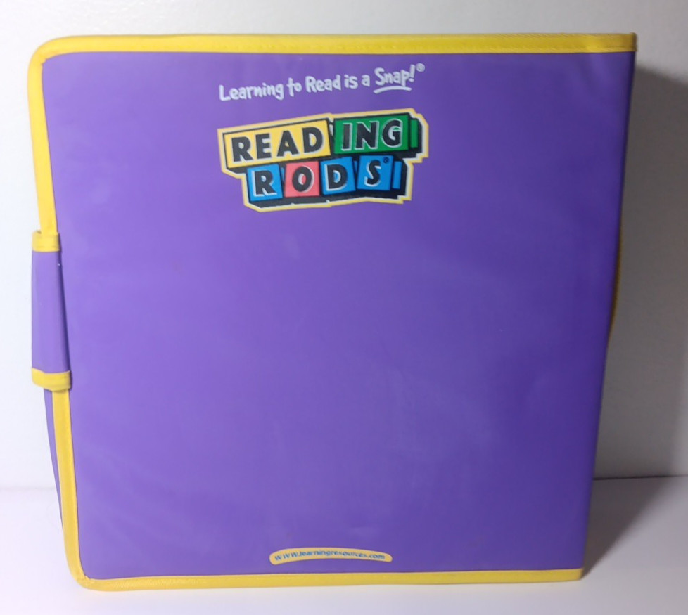 Learning Resources Phonics Activity Set Reading Rods Word Building Purple Kit