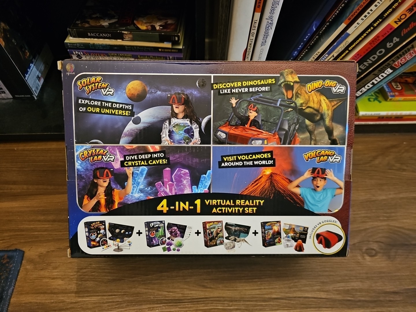 DENTBOX Abacus Brands Virtual Reality 4 in 1 Deluxe VR Lab Mega Pack STEM Learn