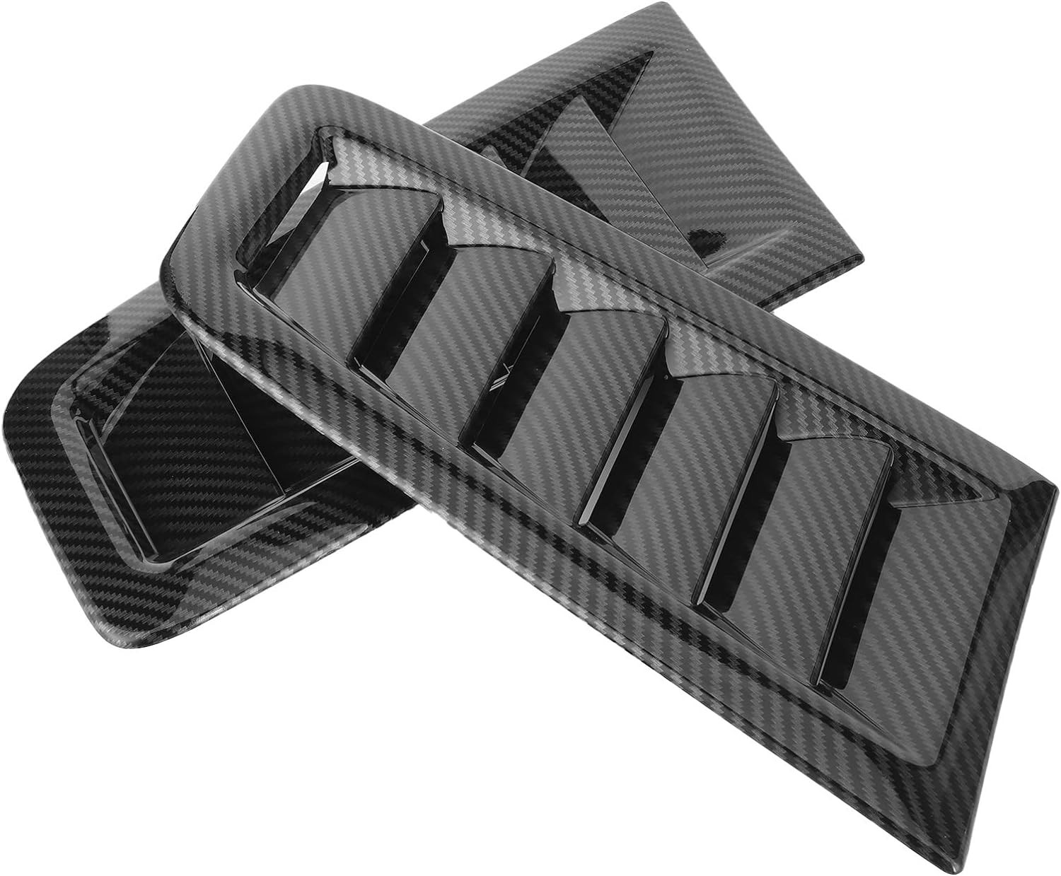 Car Hood Vent Scoop Kit Air Intake Louvers Hoods Vents Bonnet Cover for Focus RS