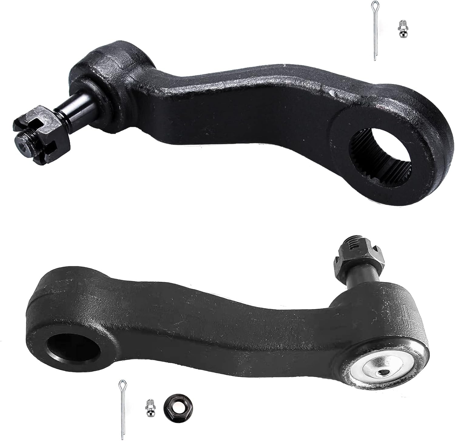 Idler Arm and Pitman Arm Kit w/ 3 Groove Spline 2pc K6535 K6654 for Chevrolet