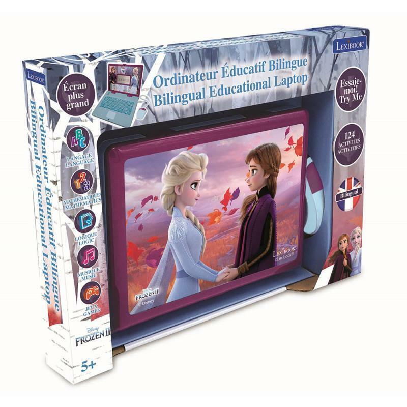 Lexibook Disney Frozen 2 Educational And Bilingual Spanish/English Laptop -…