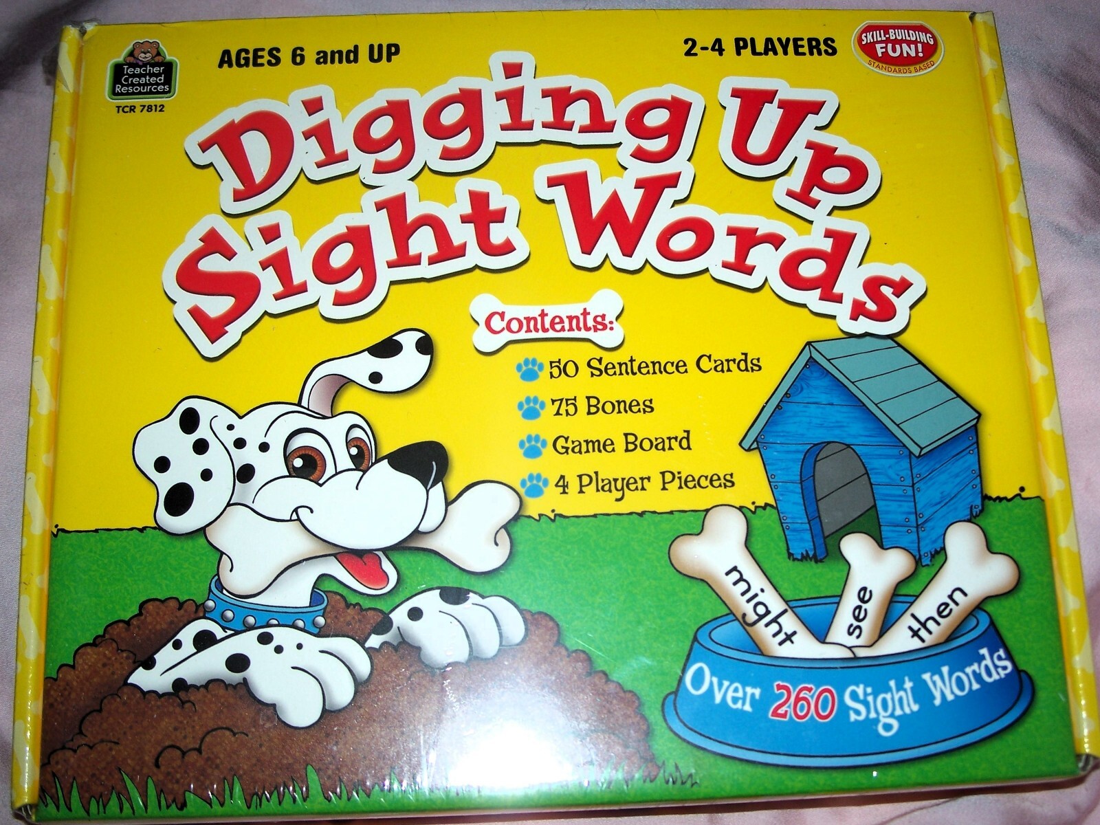NEW Digging Up Sight Words Teacher Created Resources Educational Game Age 6 UP