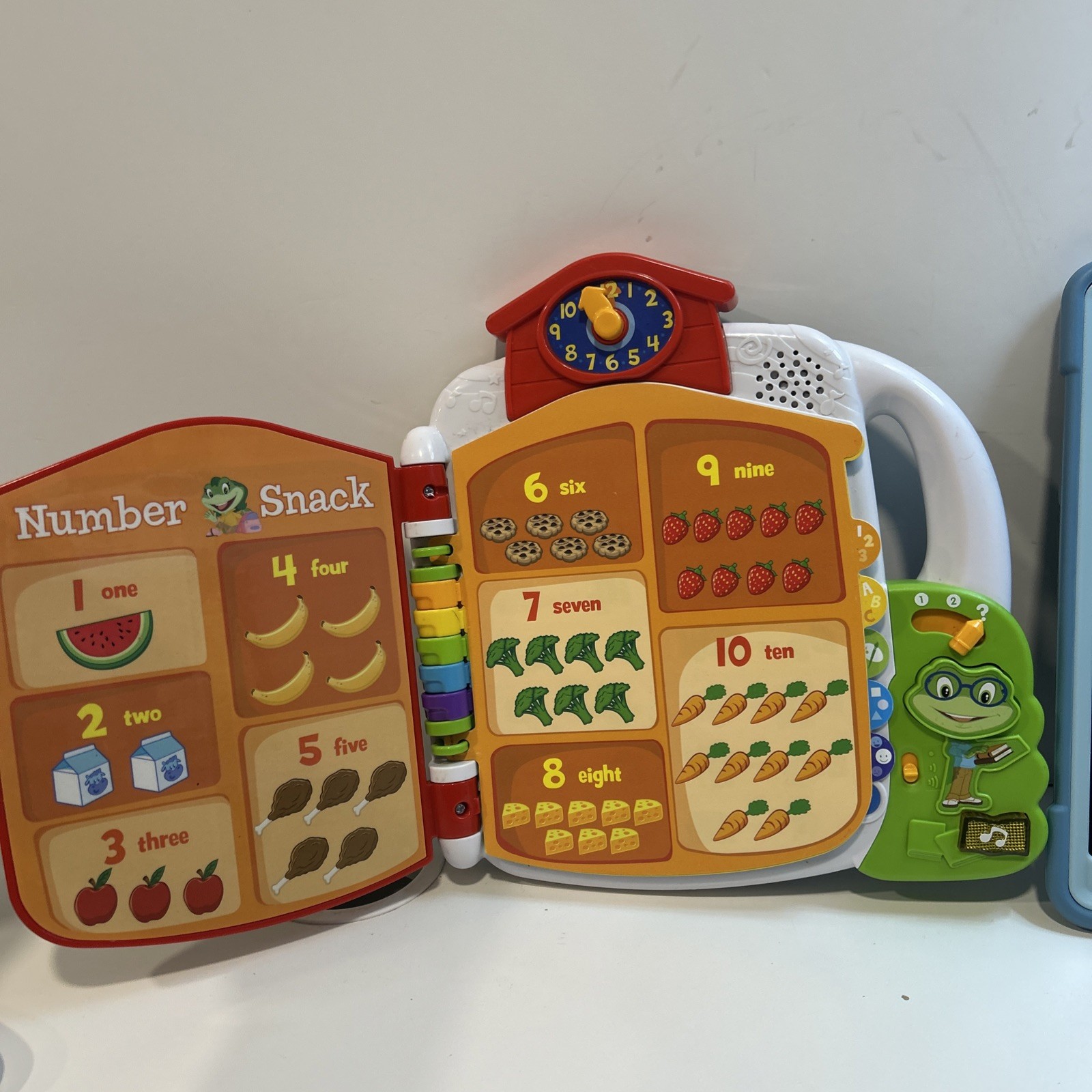 Leap Frog Get Ready For School Interactive Book Toy Learning Numbers Tested