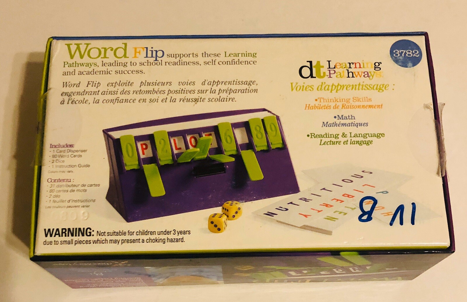 Discovery Toys Word Flip Game – Dice Rolling, Critical Thinking, Word Solving