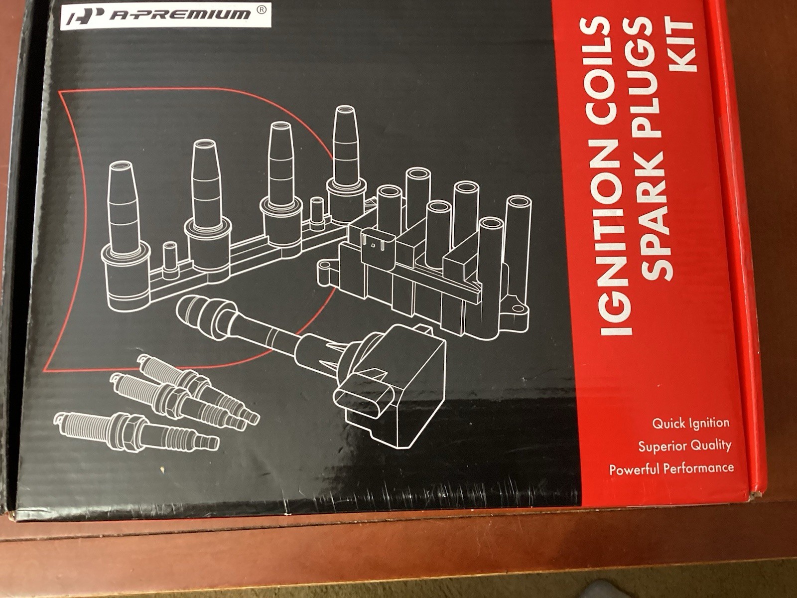 Ignition Coil Pack and Iridium Spark Plug Compatible with Nissan Altima Rogue
