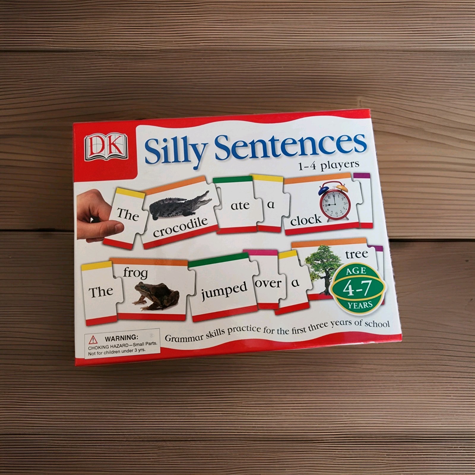 DK Games: Silly Sentences educational game, FUN children practice grammar skills