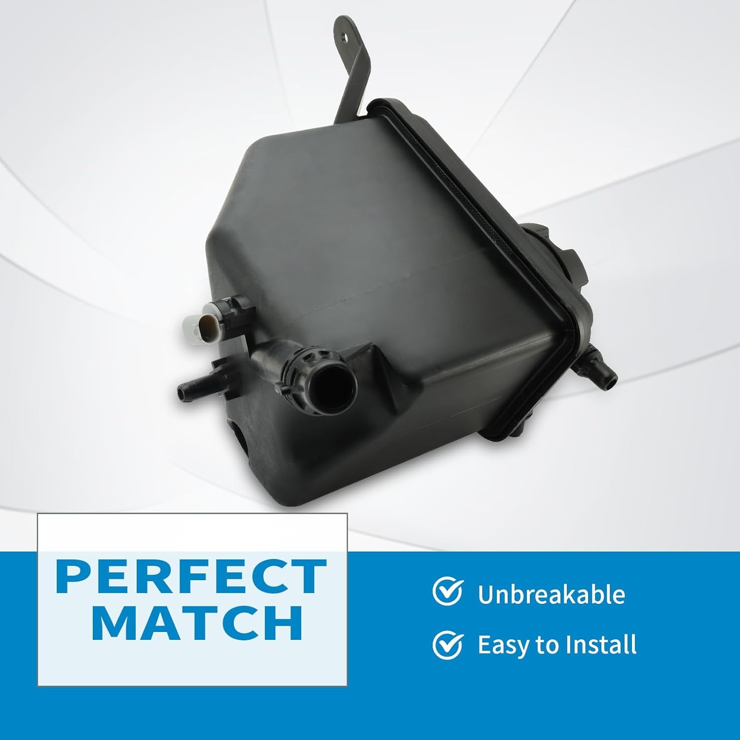 603-351 Coolant Reservoir Tank w/Cap 2004-2011 For BMW 525i 528i 530i 535i 545i