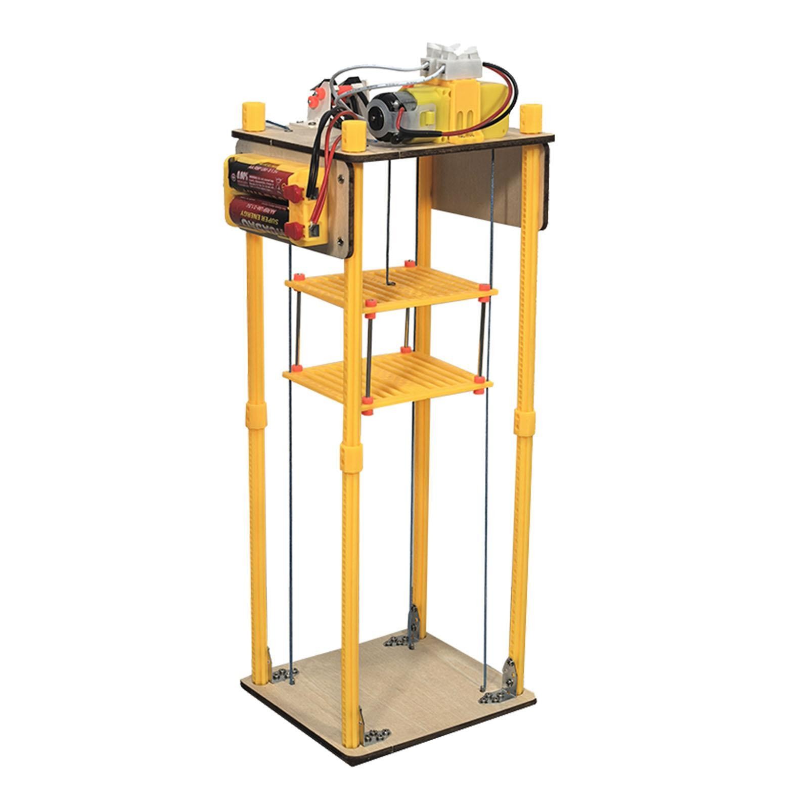 DIY Elevator Toy Science Experiment Physics Innovation Development Toy Creative
