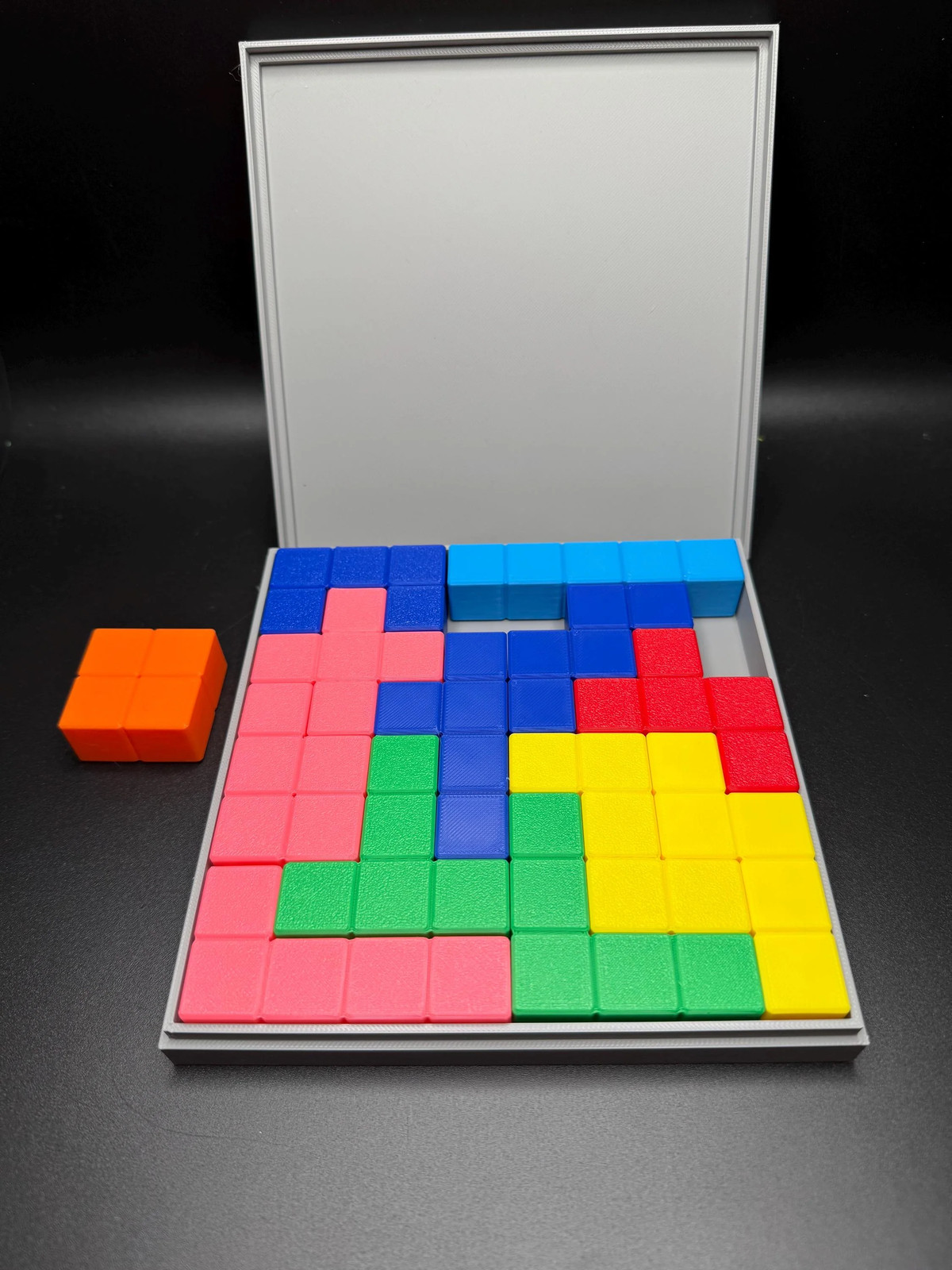 Flat Pentominoes Puzzle – 13 Unique Pieces, Challenging STEM Learning Tool &