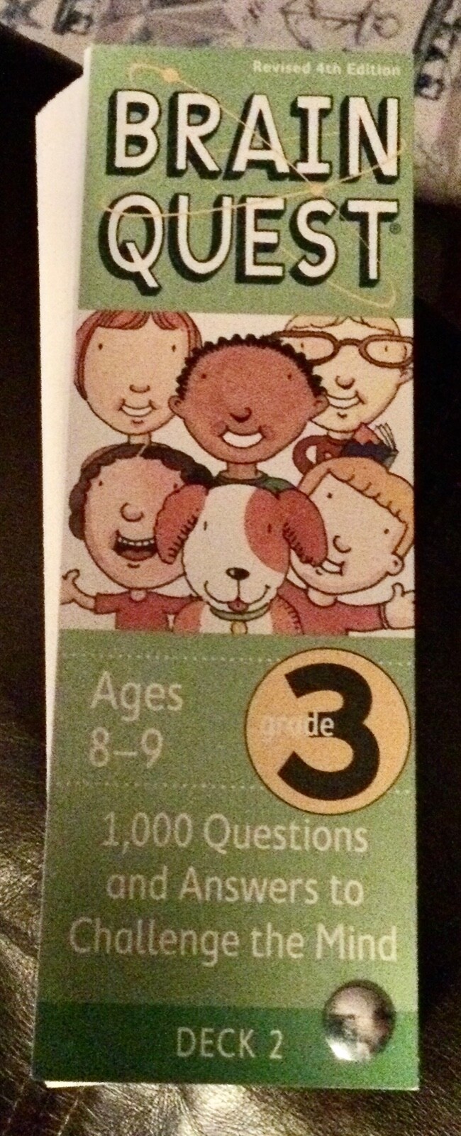 Brain Quest, Grade 3 Revised 4th Edition 1,000 Questions and Answers NEW