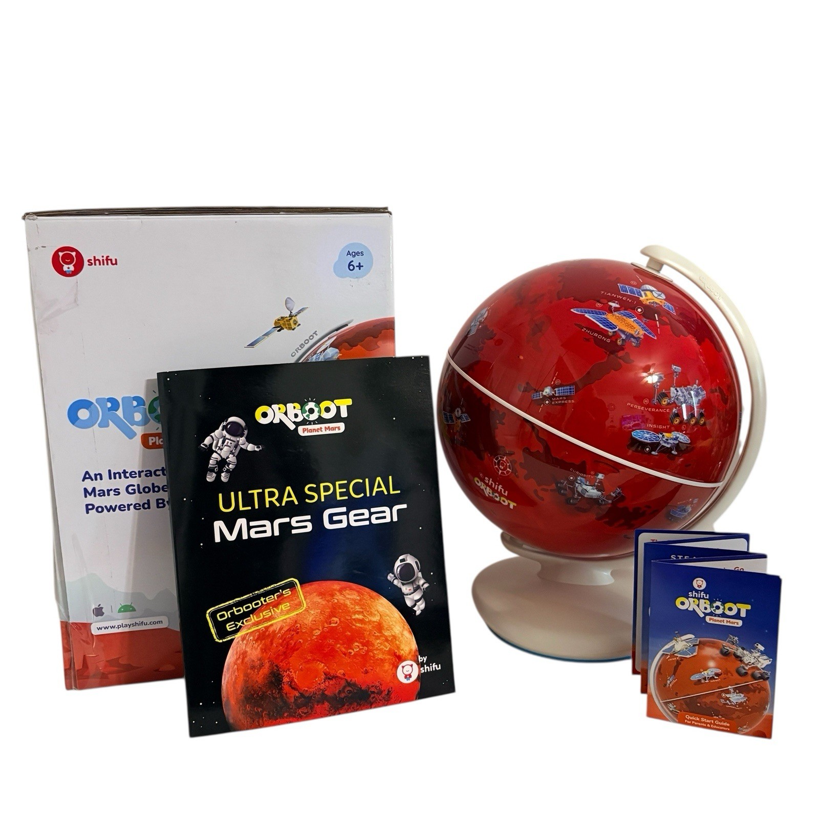 Shifu Orboot Mars Interactive AR Globe for Planet Mars Research App Based