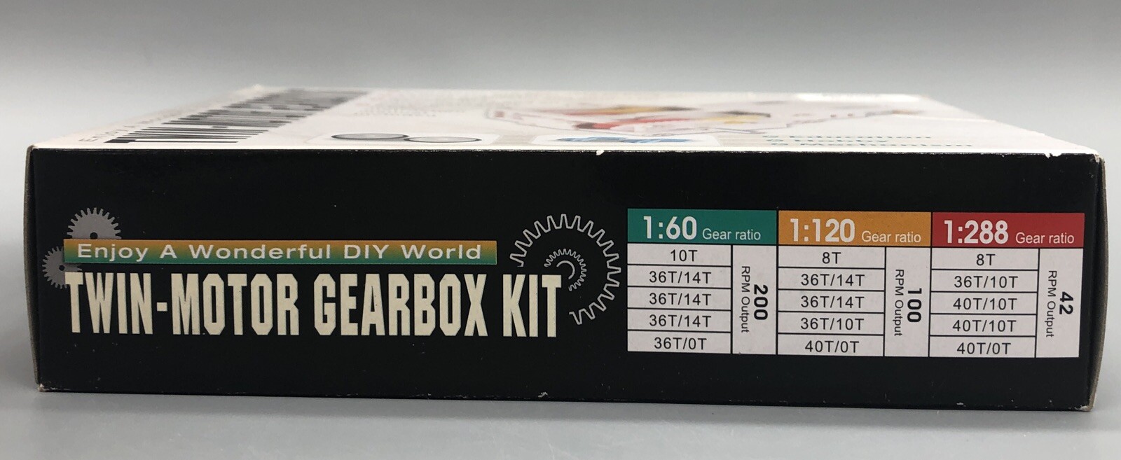 NEW Elenco 21-131 Twin Motor Gearbox Kit Science Engineer DIY