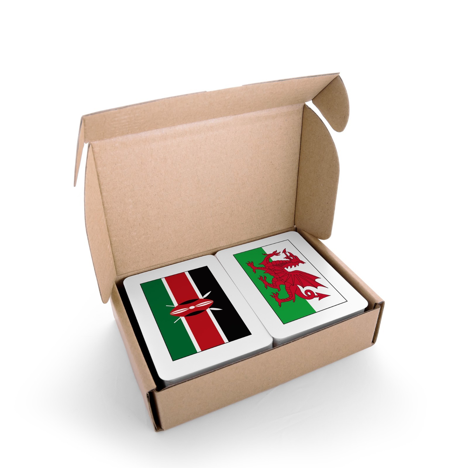 Flags of the World Educational Flashcards