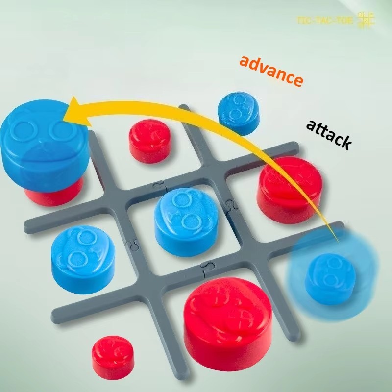 Electronic Tic Tac Toe Game Educational Strategy Toy for Kids & Family Fun US