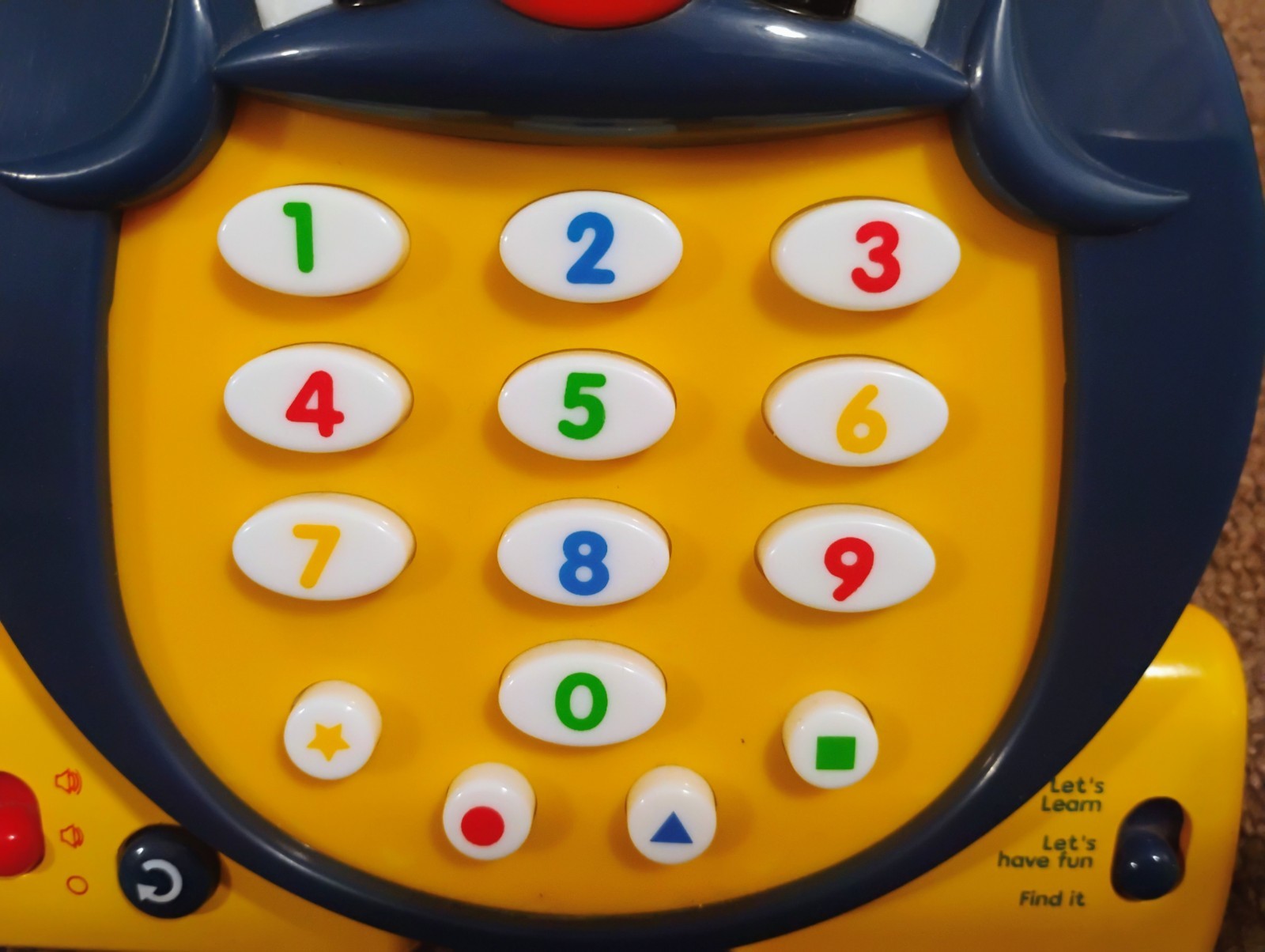 HTF Vintage The Learning Journey Phone Toy