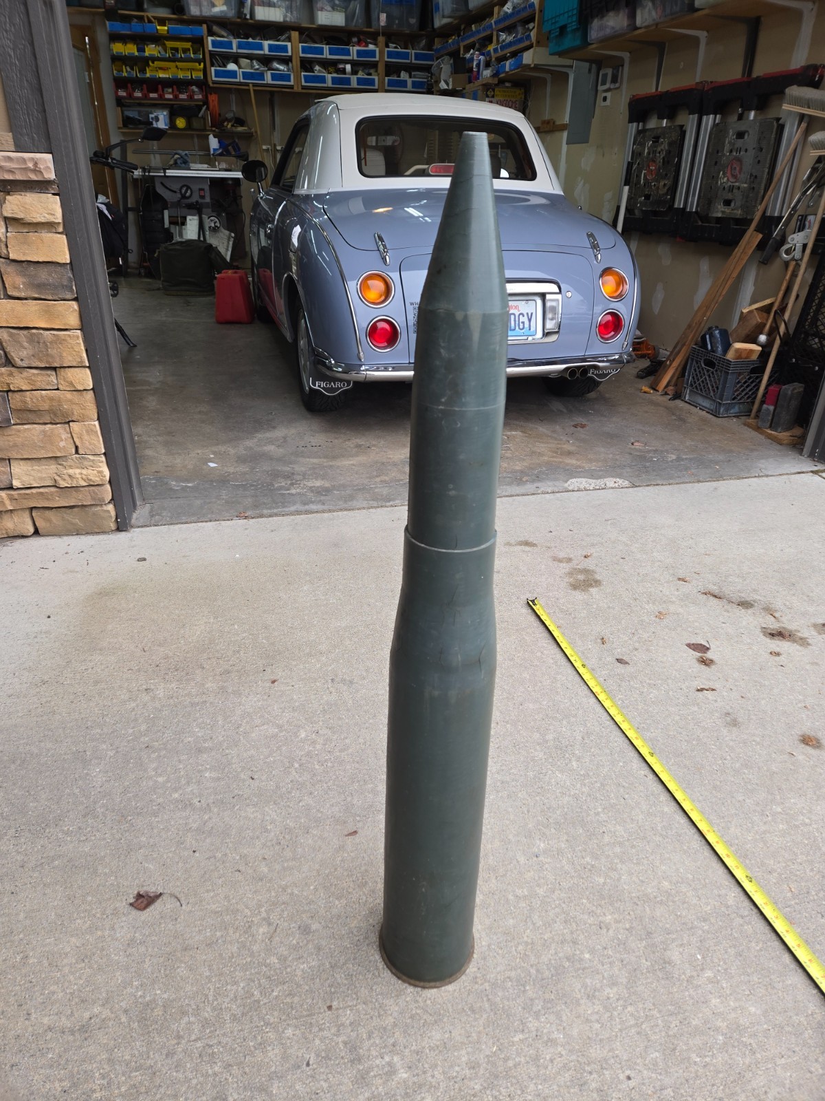 Soviet Russian T54 T55 Fake Dummy Training Tank Round Giant Bullet Mosin Nagant