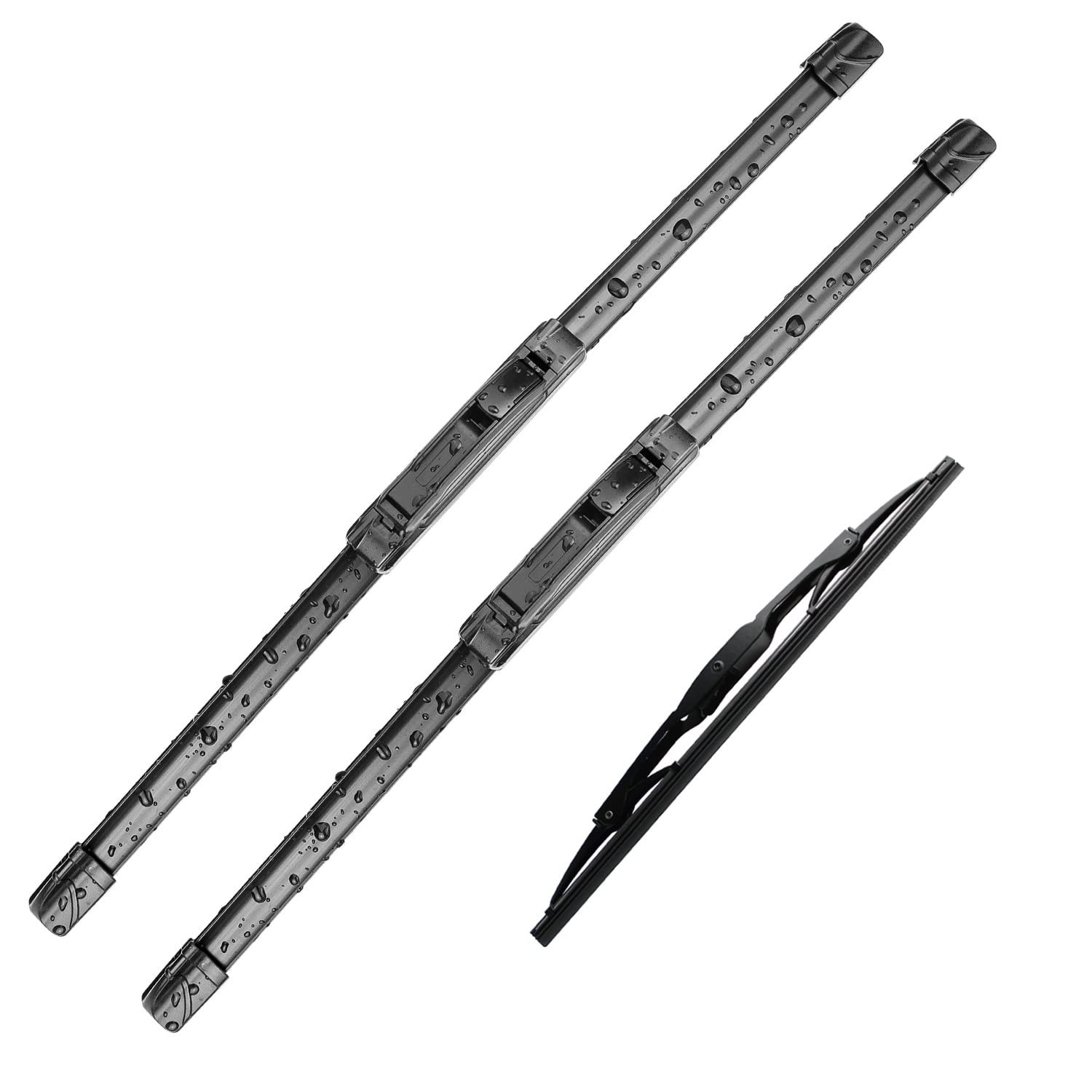 3Pcs Windshield Wiper Blades for Dodge Caliber 2007 2008 2009 2010 2011 2012,…