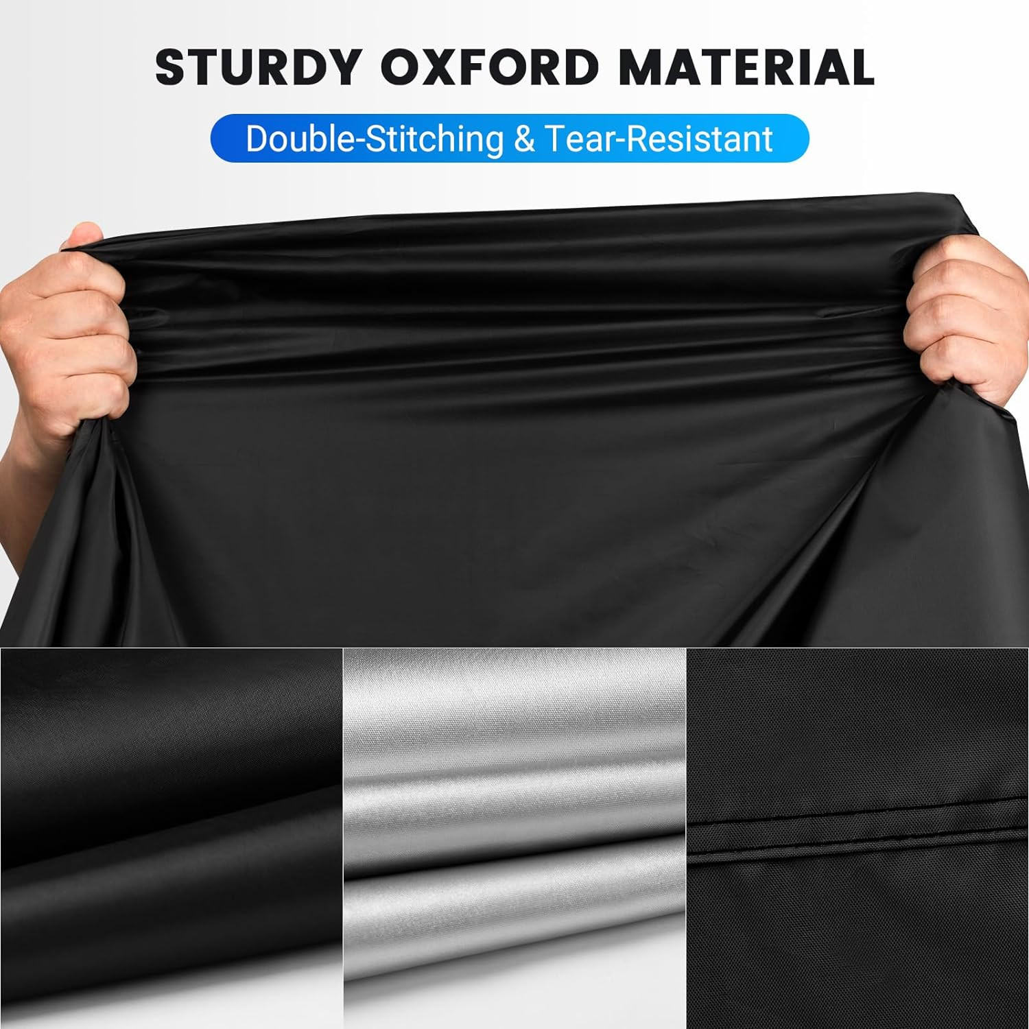Motorcycle Cover Waterproof Outdoor All Season Weather Sun Rain Protection Night