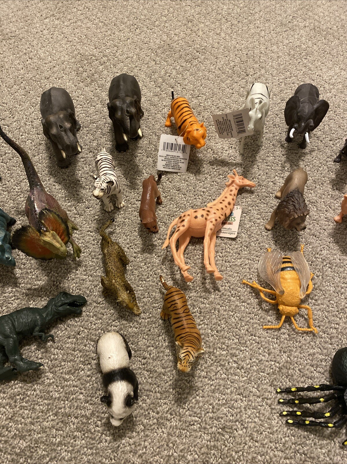 NWT Animal Replicas From Planet Earth & Wild Creatures Dinosaurs, Beetles, Safri
