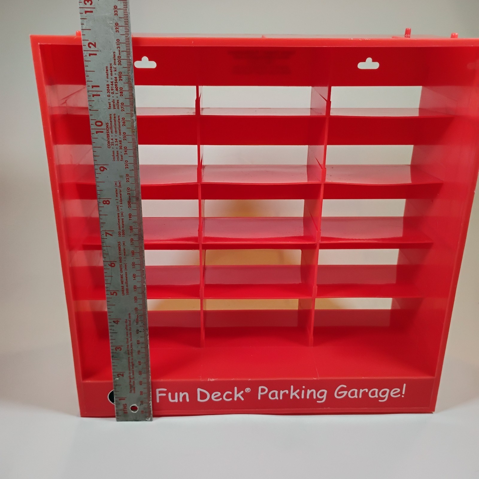 Super Duper Publications Fun Deck Parking Garage Plastic Storage Shelf 13 x 12