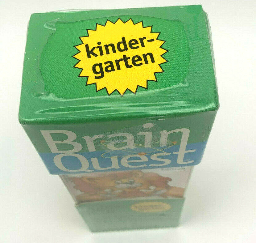 Brain Quest Revised 3rd Edition 300 Questions/Answers Kindergarten Ages 5-6 NEW