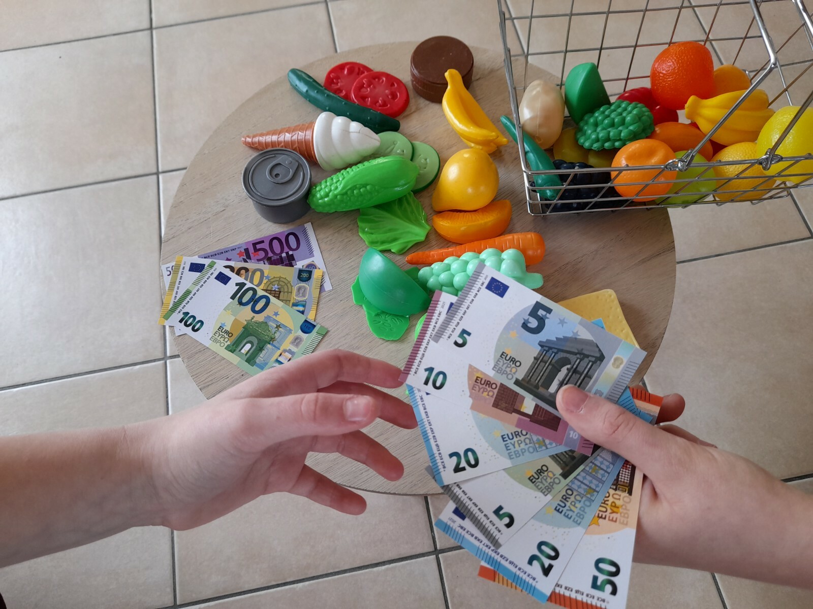 Banconota fittizia Replica soldi falsi per gioco clip casinò poker per bambini