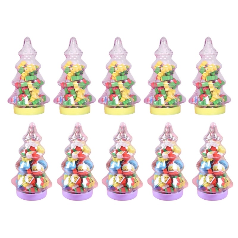 230Pcs Christmas Erasers In Bottle for Kids Boys Girls Holiday Present, Christma