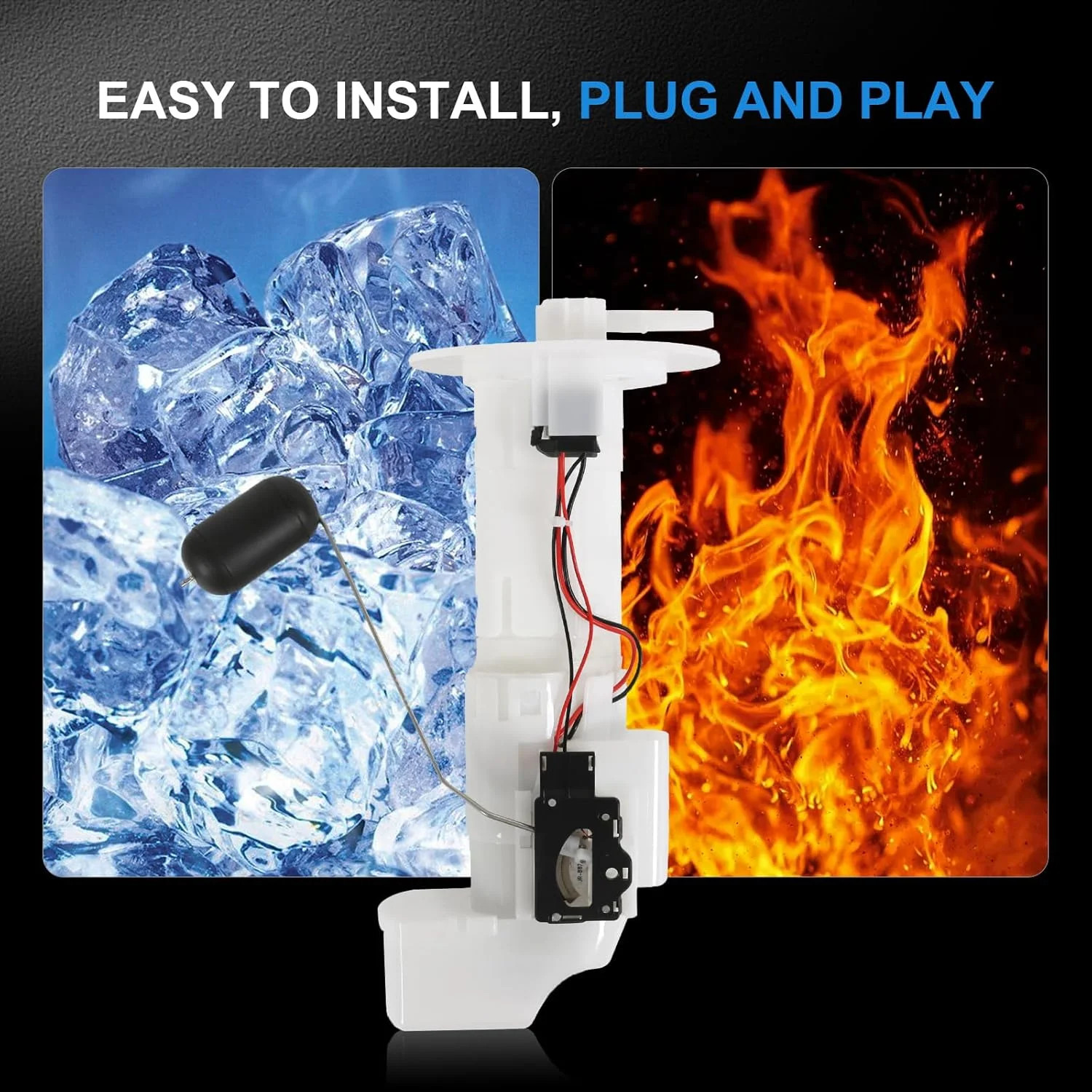 Fuel Pump Module Assembly Compatible with 2013-2020 Kawasaki Mule 4000/Trans Mul