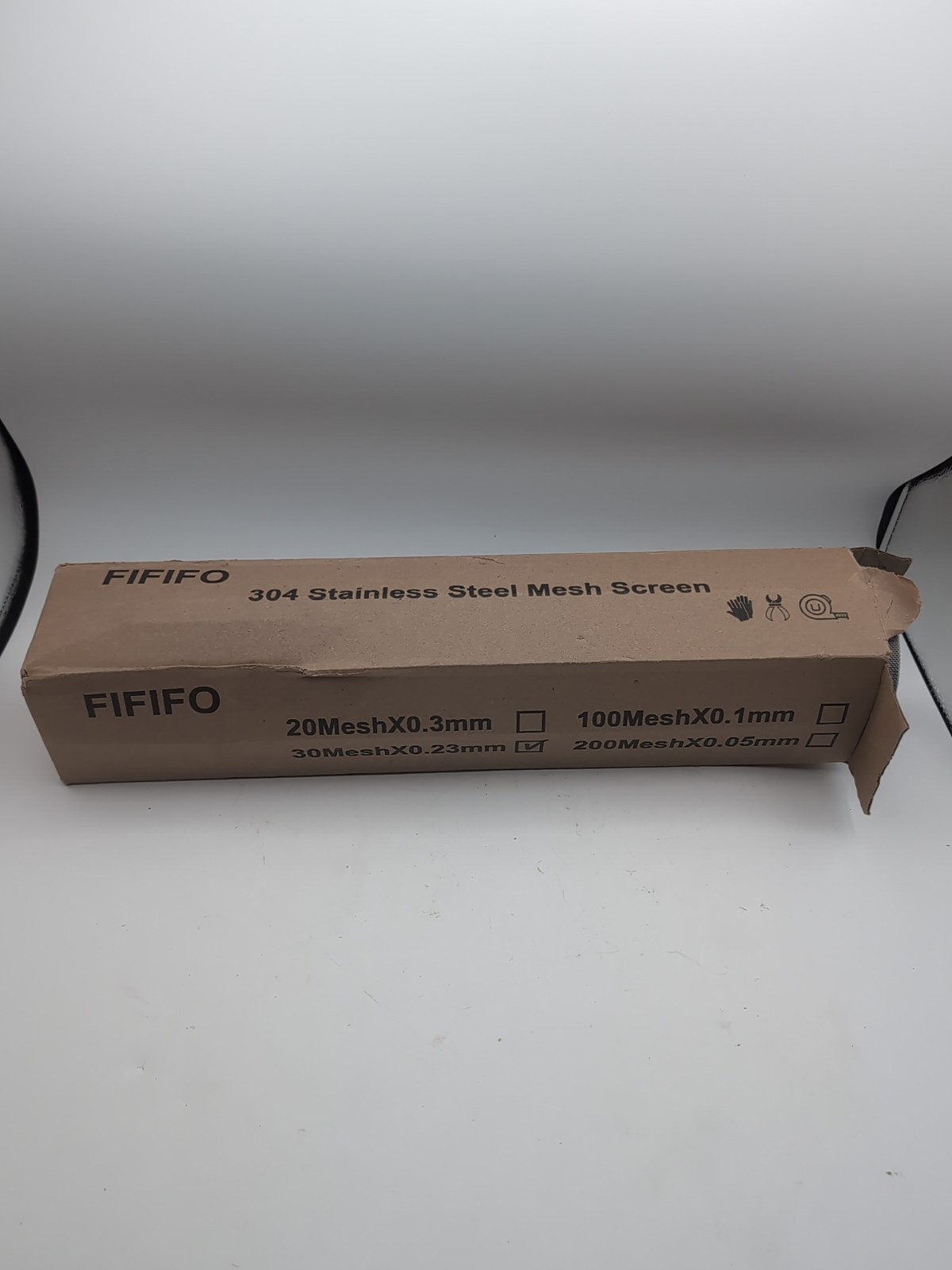 FIFIFO Stainless Steel Mesh Screen #30Mesh -Size:15.7″x47.2″(40x120cm) SS304