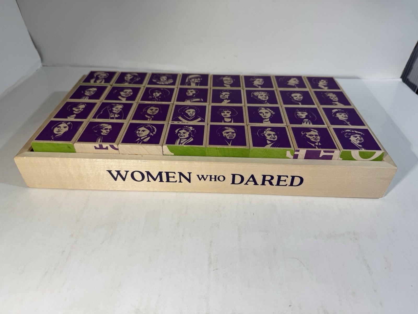 Women Who Dared Uncle Goose Wooden Blocks History Words Deeds Educational