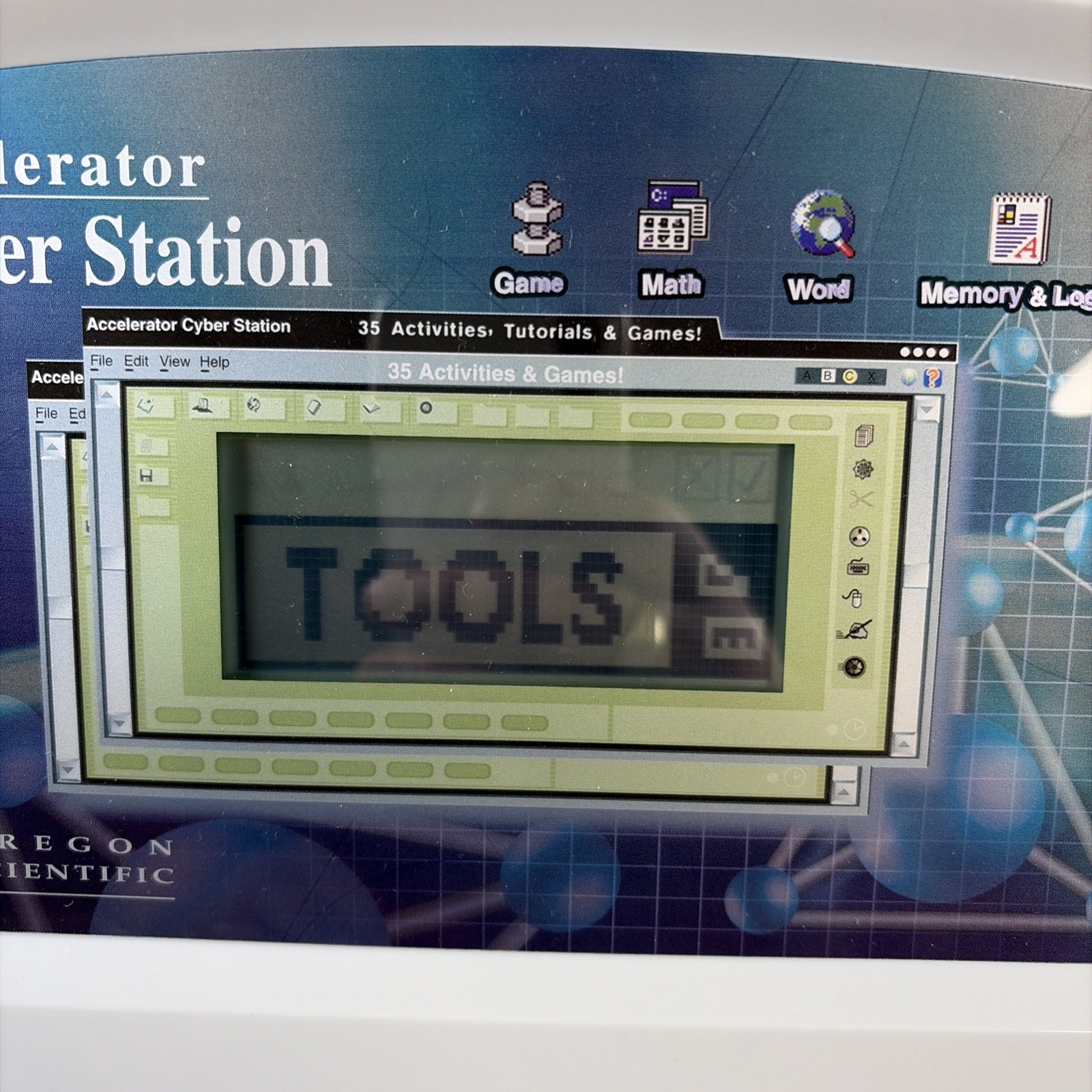 OREGON SCIENTIFIC ACCELERATOR CYBER STATION 18092