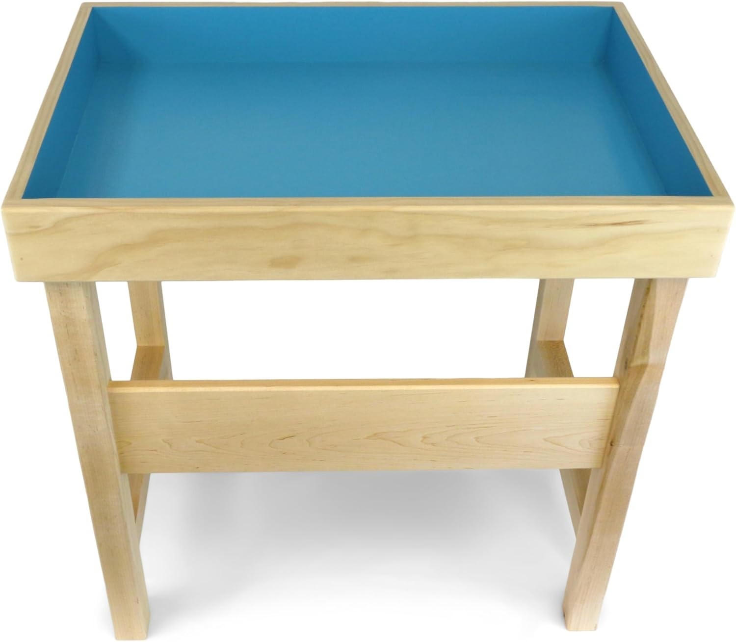 Play Therapy Supply Basic Wooden Sand Tray with Stand Combo