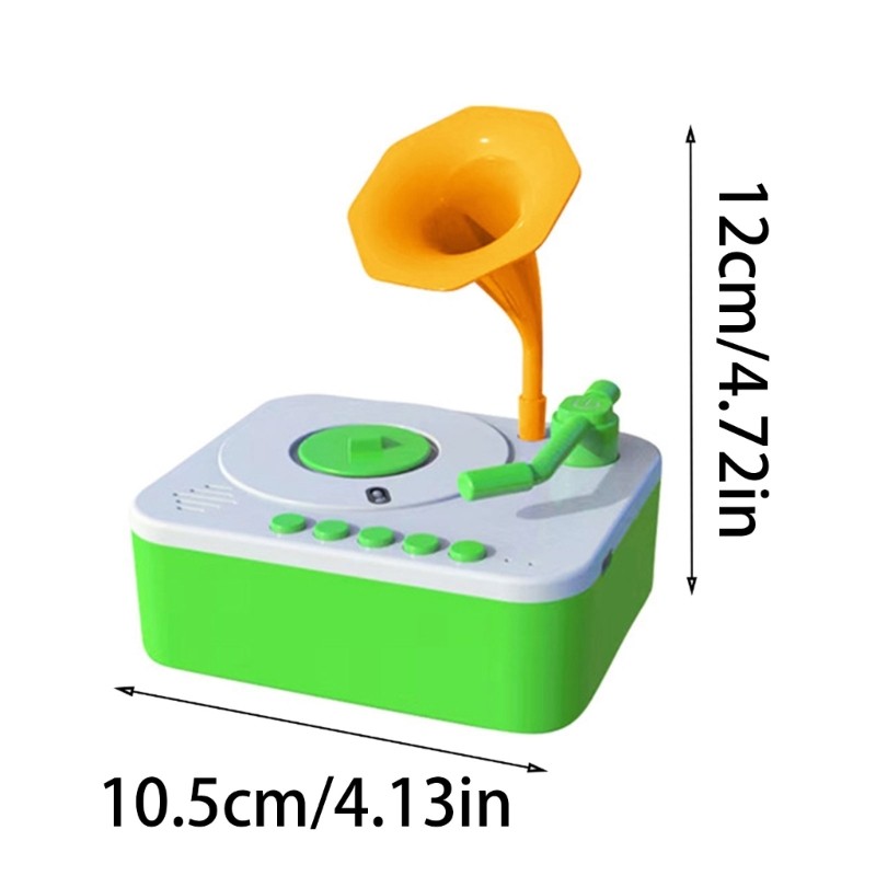 Children s Story and Music Player Educational Toy Gramophone for Boys and Girls