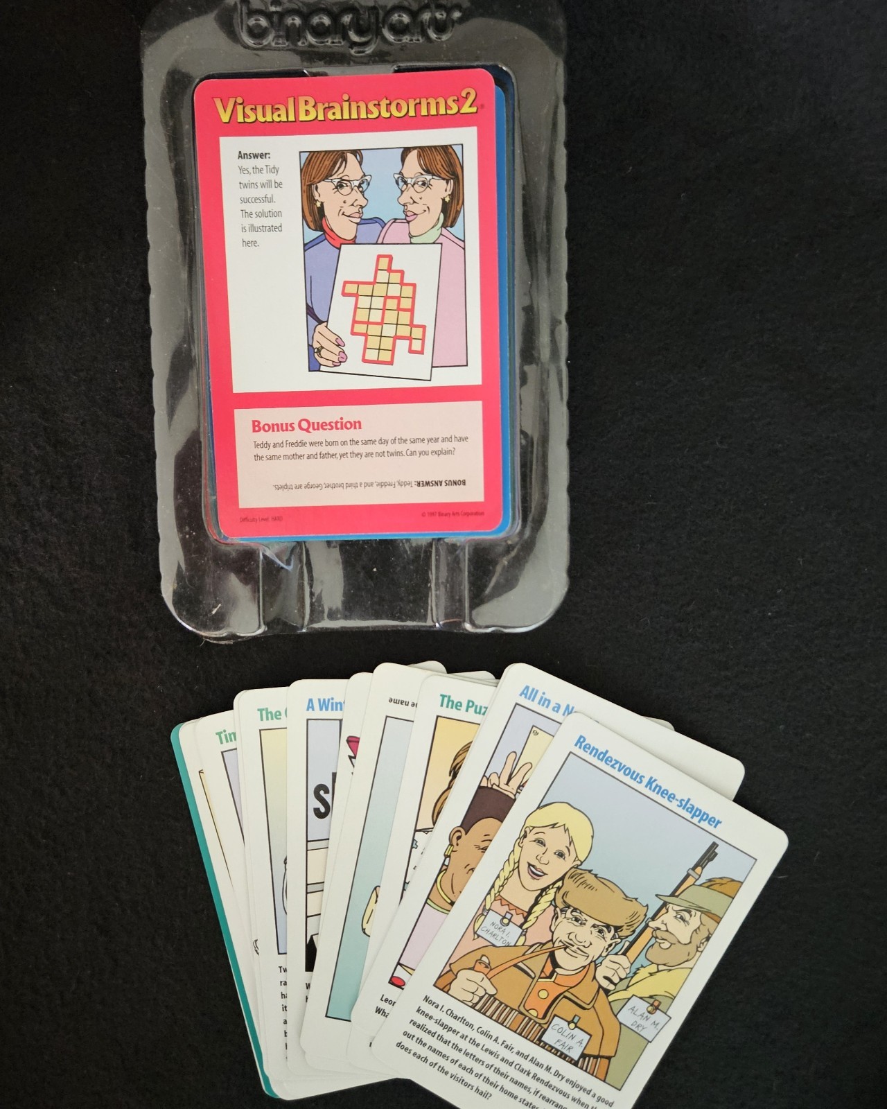 Visual Brainstorms 2 – The Smart Thinking Game 1997 Complete