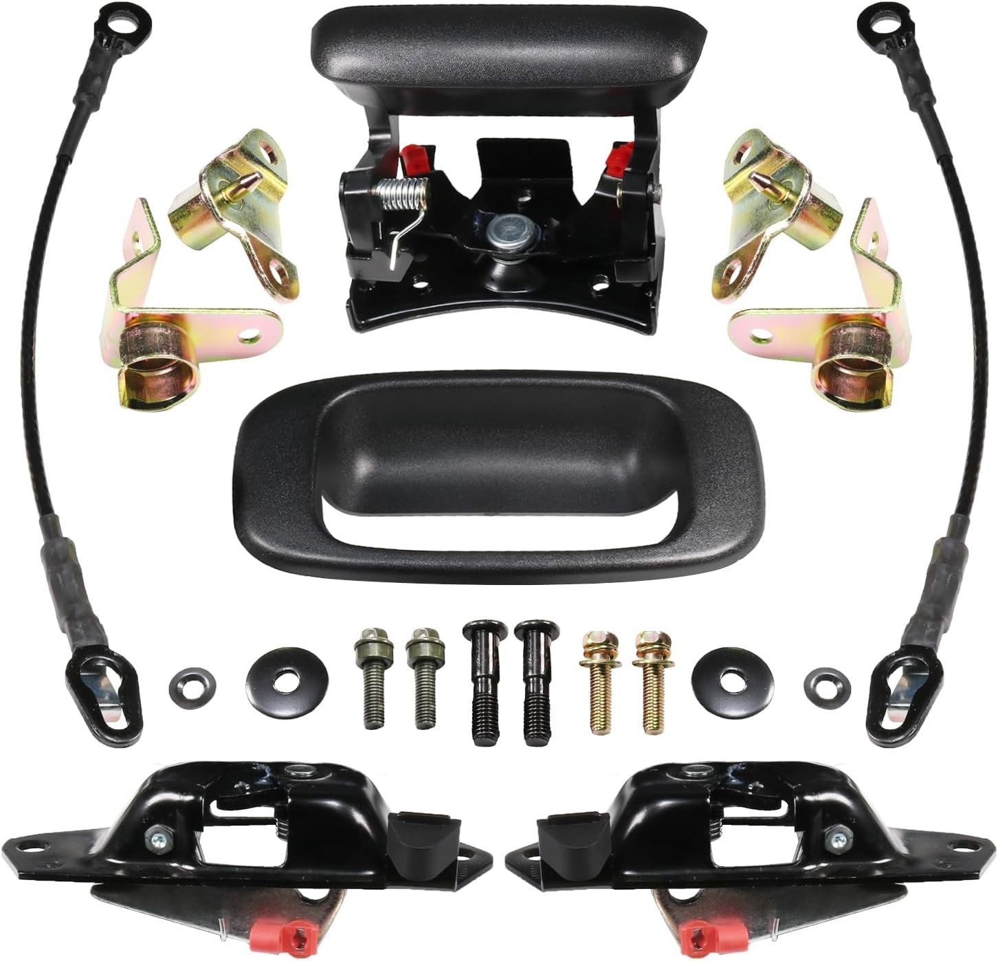 Tailgate Handle Latch Rebuild Kit Compatible with 1999-2006 Chevrolet Chevy S…