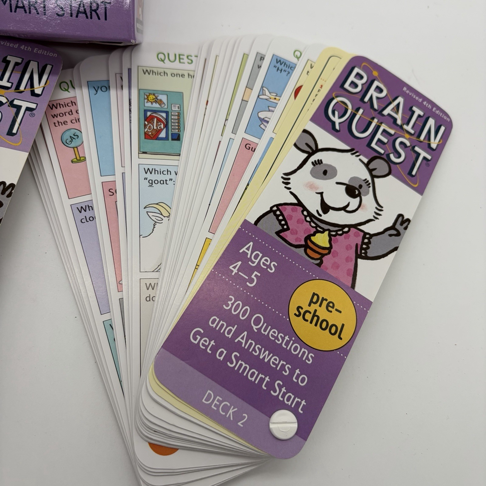 Brain Quest Pre-school – 2 Decks