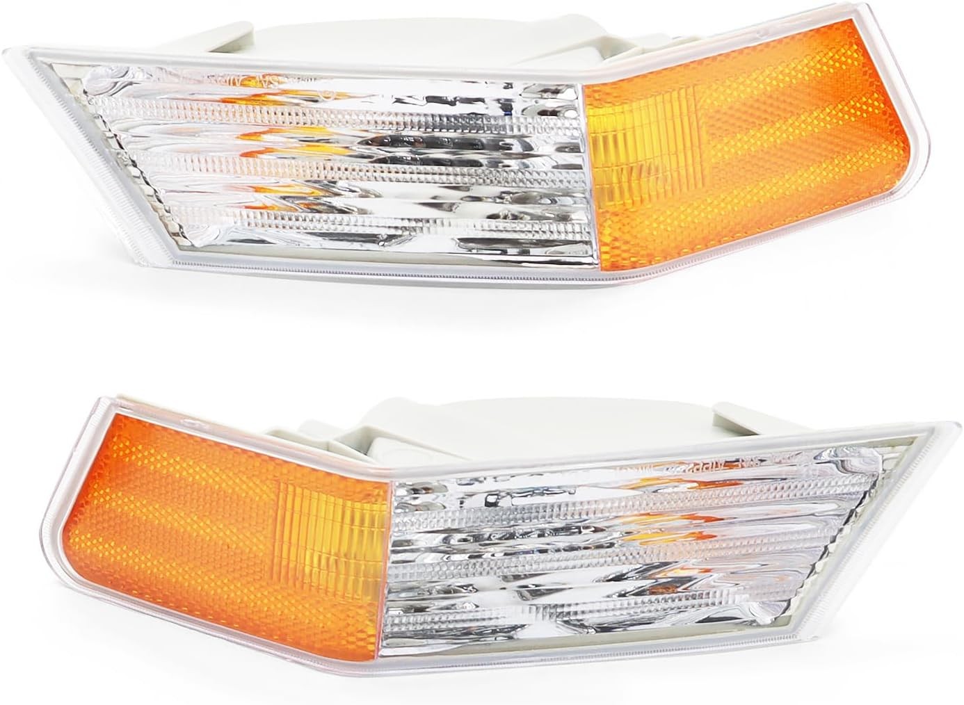 2PCS Front Turn Signal Light Cover Side Marker Lamp Compatible with Patriot 2007