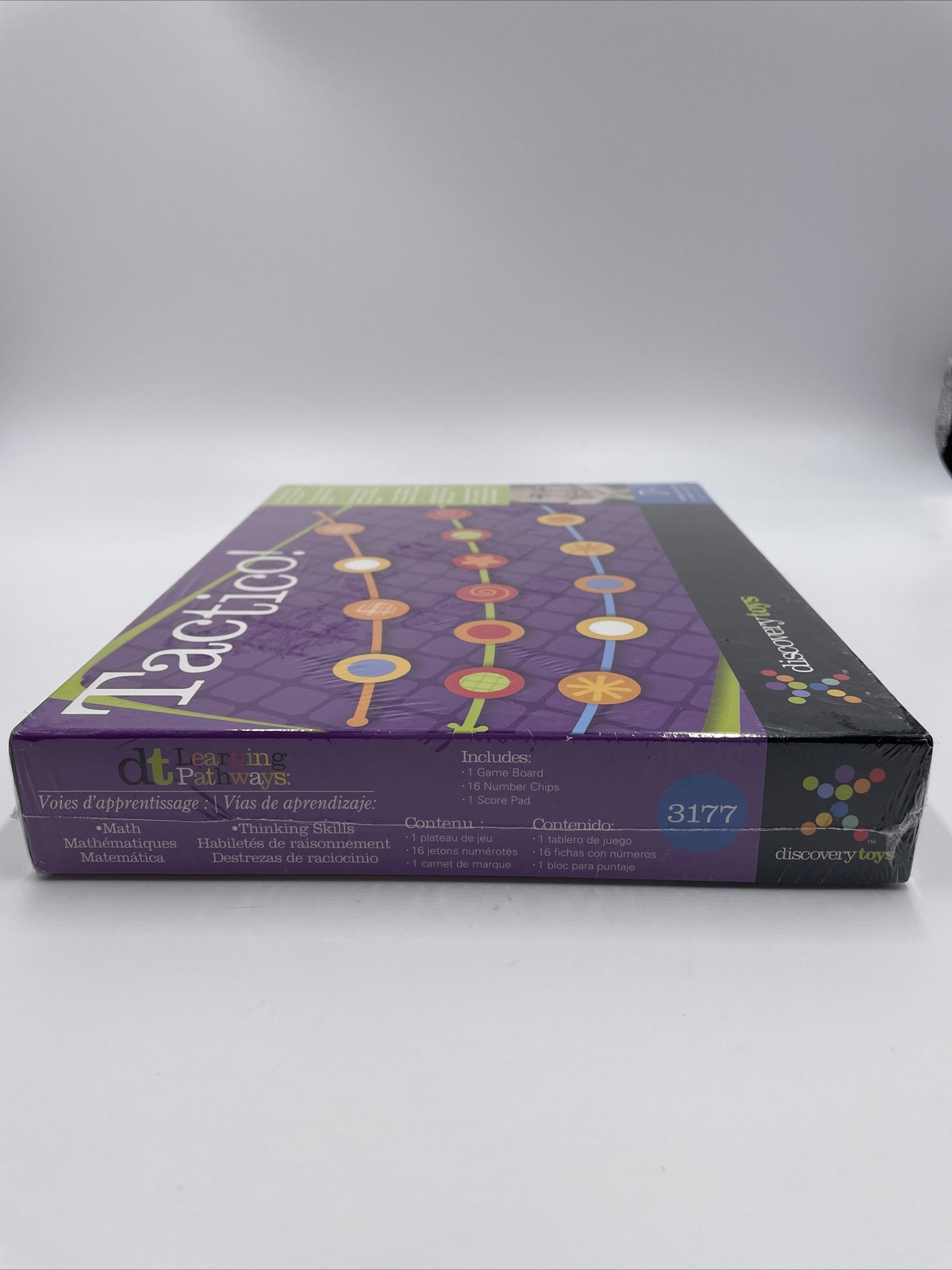 Tactico! Strategy, Thinking Skills, Math Board Game by Discovery Toys (2010) NEW