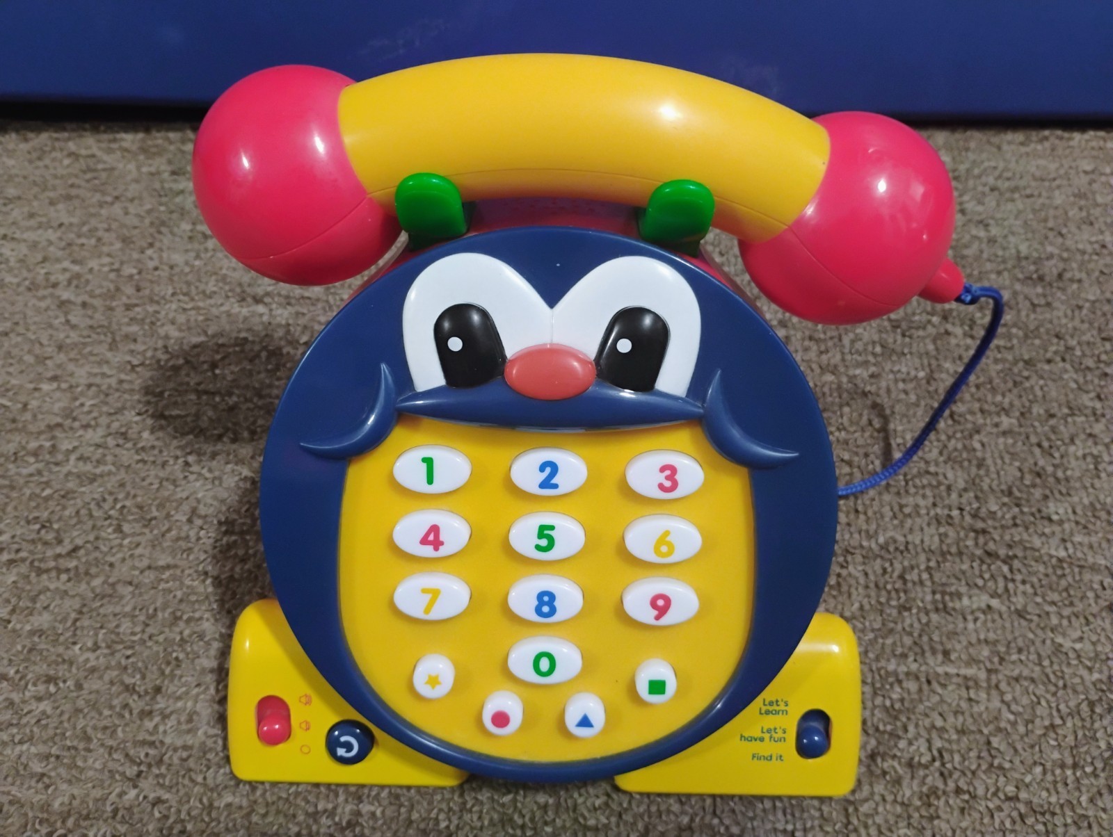 HTF Vintage The Learning Journey Phone Toy
